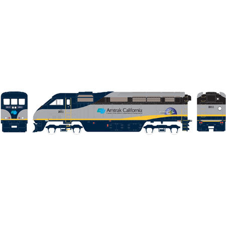 Athearn 97877 HO Amtrak/California F59PHI Diesel Locomotive DCC/Sound #2011