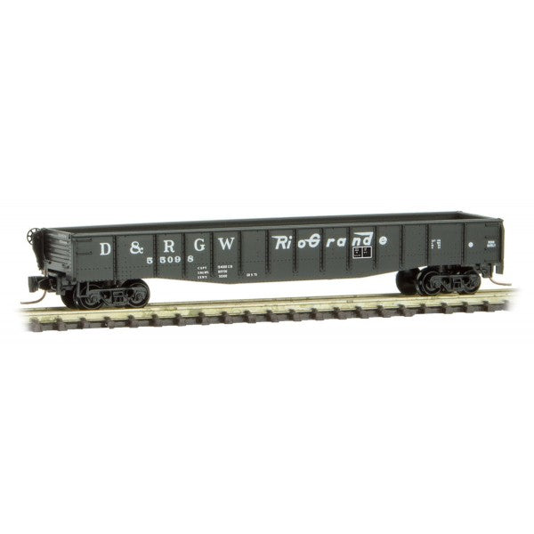 MicroTrains 52200311 Z Denver and Rio Grande Western 50' Gondola #55098 NIB