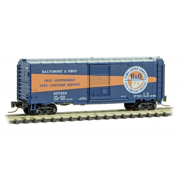 Micro-Trains 50000037 Z Baltimore & Ohio 40' Boxcar #467434