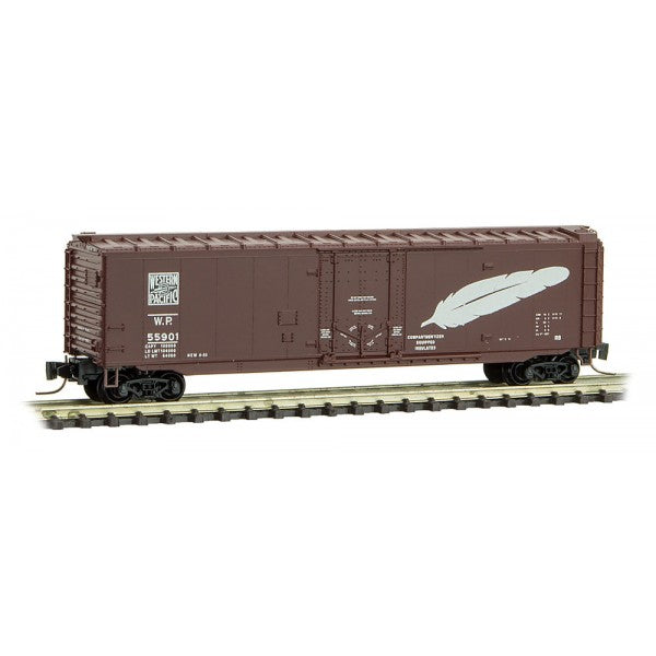 Micro-Trains 50700661 Z Western Pacific 50' Boxcar Feather #55901