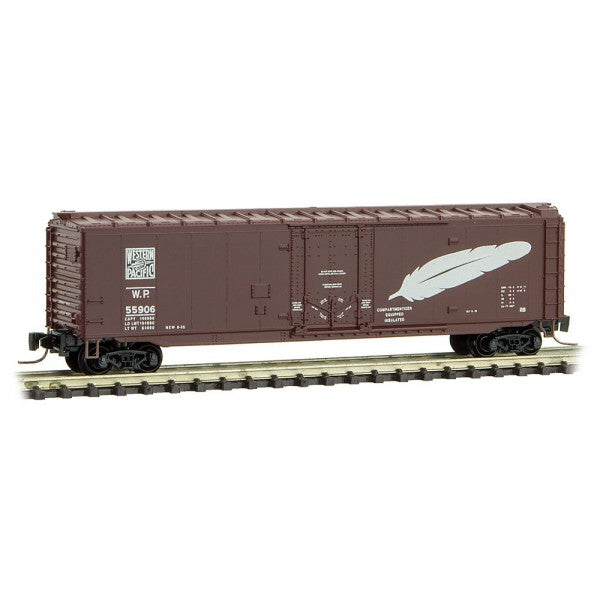 Micro-Trains 50700662 Z Western Pacific 50' Boxcar Feather #55906