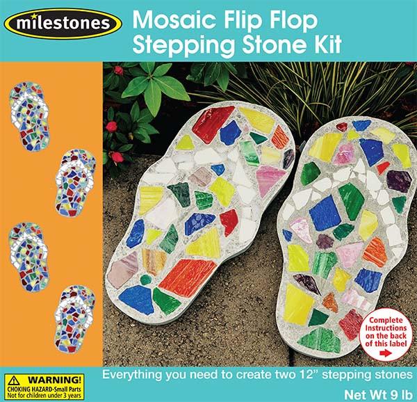 Midwest Products 901-11290 Milestones, Mosaic Flip Flop Kit