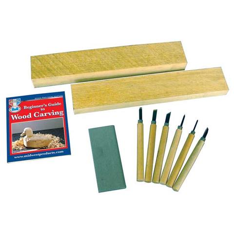 Midwest Products 3804 Wood Carver’s Starter Kit