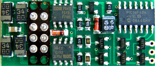 NCE 0108 HO DCC Decoder 4-Function 8-Pin 1A for Proto 2000