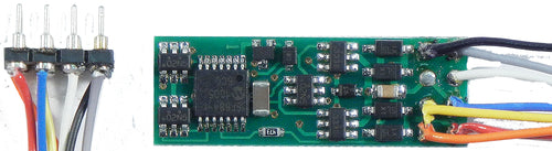 NCE 0132 N14SRP Narrow Generic Decoder 1 Amp 4-Function 8-Pin Plug
