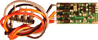 NCE 0123 N12SRP N Generic Sized Decoder with 8-Pin Plug