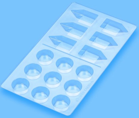 Tamiya 87125 15 Well Palette (Pack of 5)