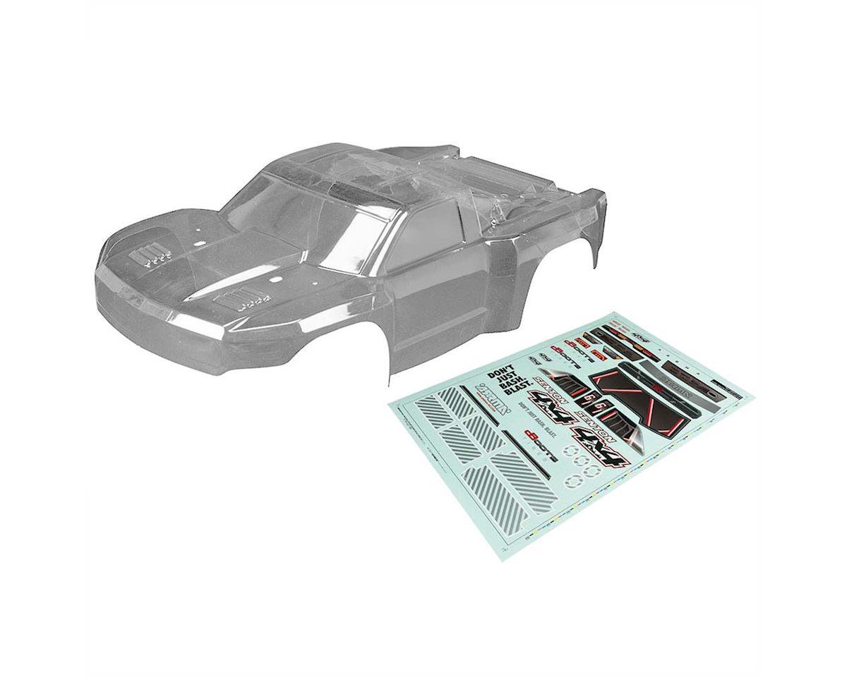 ARRMA AR402262 Body Clear with Decals Senton 4x4