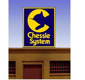 Miller Engineering 44-2752 HO/N Chessie System Billboard