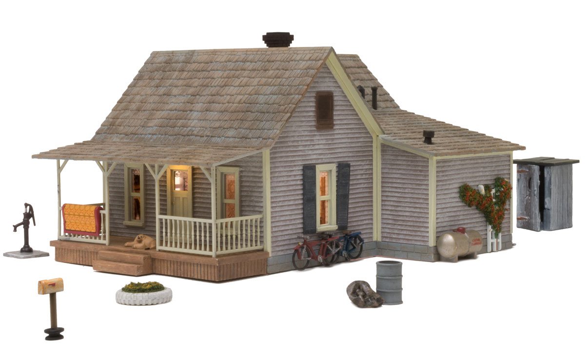 Woodland Scenics BR5860 O Built-&-Ready Old Homestead Building NIB