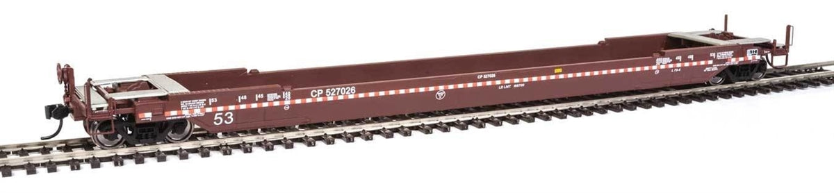 Walthers 920-109015 HO Canadian Pacific Gunderson Rebuilt 53' Well Car #527026