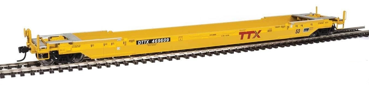 Walthers 920-109017 HO TTX Gunderson Rebuilt 53' Well Car #469609