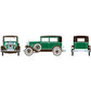 Athearn 26402 HO Ready To Roll Dark Green Model A Sedan