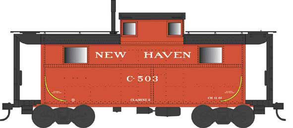 Bowser 41670 HO New Haven N5 Caboose #C-503