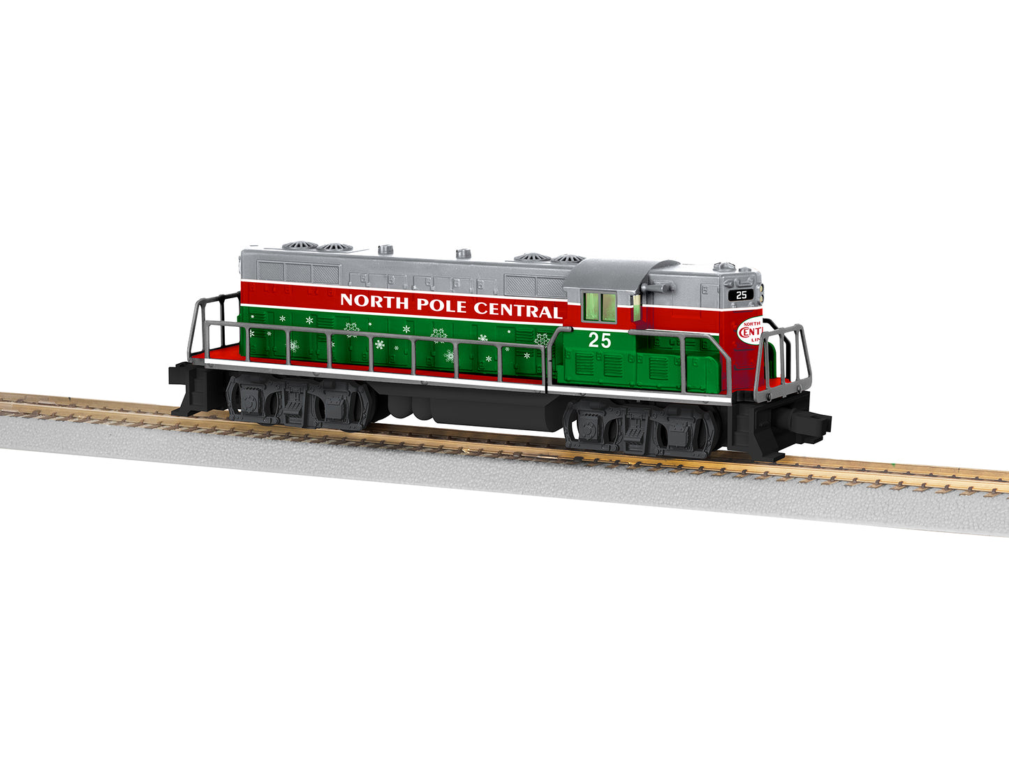 American Flyer 6-48045 S North Pole Central FlyerChief GP-7 Diesel Locomotive