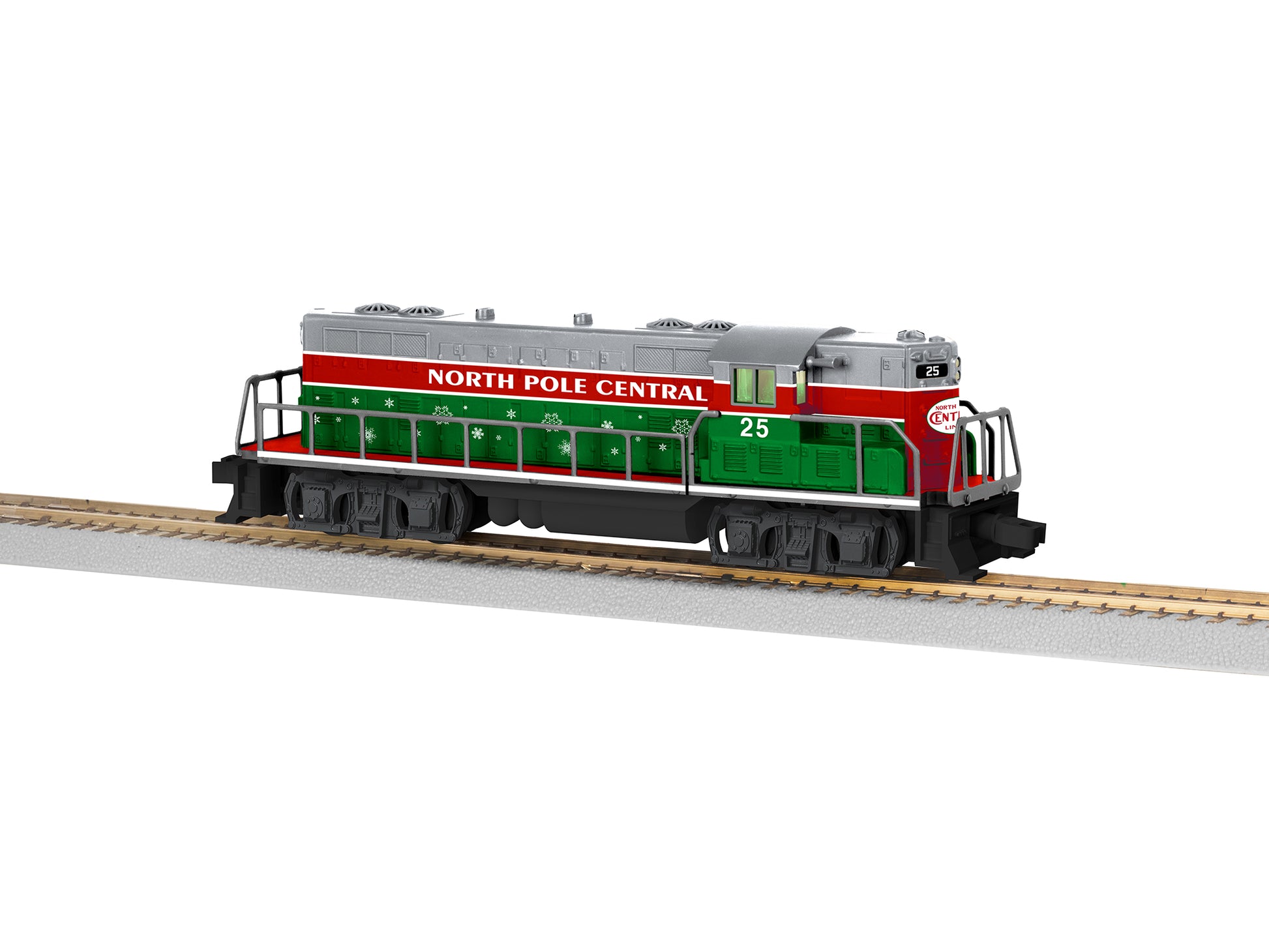 American Flyer 6-48045 S North Pole Central FlyerChief GP-7 Diesel Locomotive