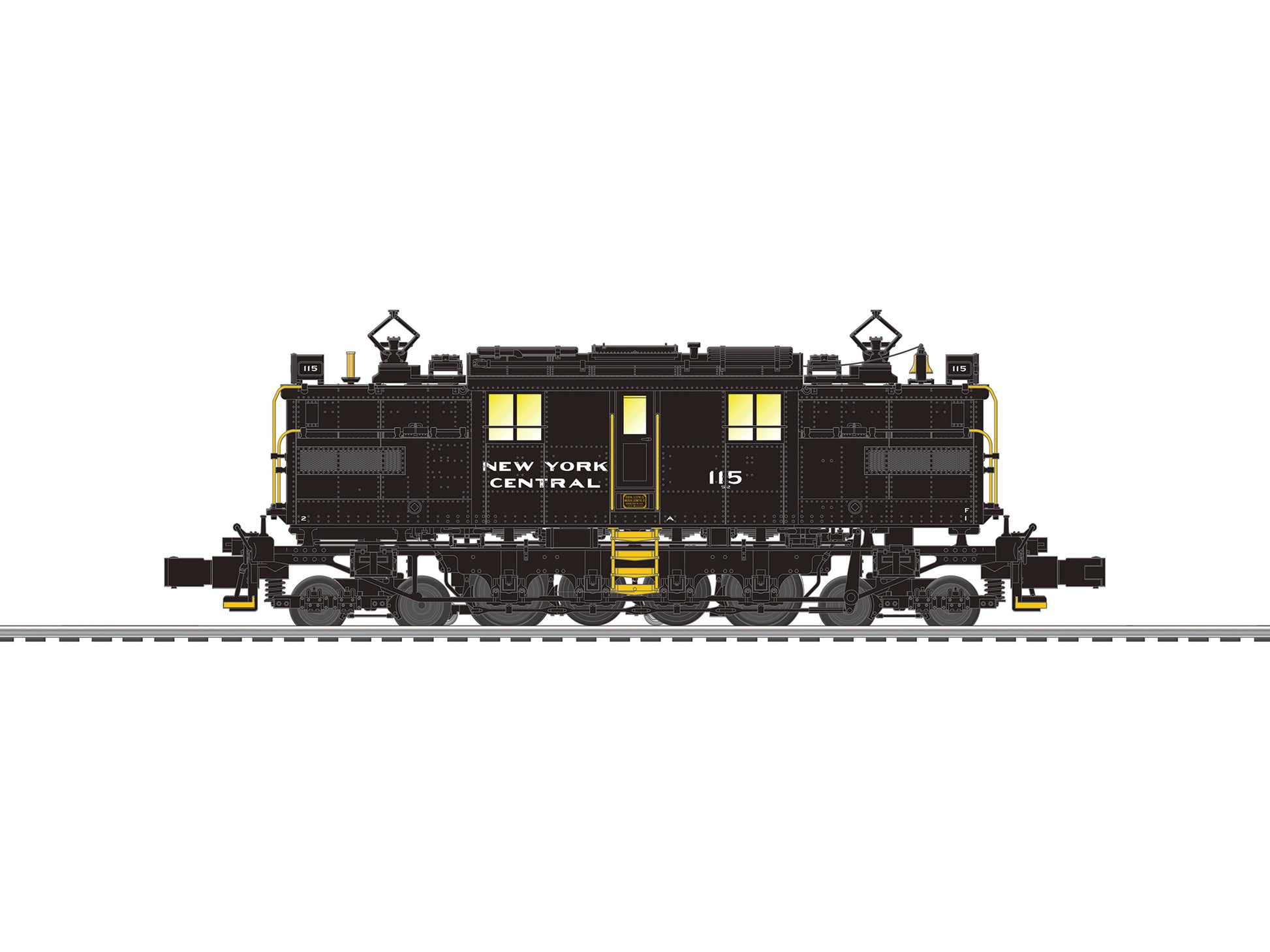 Lionel 6-84509 O Gauge New York Central S2 Electric Locomotive #115