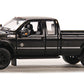 SWORD 1100-KM 1:50 Ford F250 XLT Pickup with Super Cab and 8' Bed in Black EX
