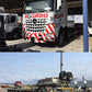WSI 01-2439 1:50 Gruas Aguado MB Arocs MP4 Big Space SLT 8x4 w/Low Loader 5-Axle LN/Box