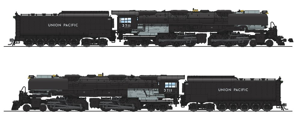 Broadway Limited 4981 HO Union Pacific Challenger 4-6-6-4 P3 #3711