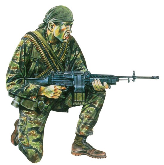 Dragon 1607 1:16 U.S. Navy Seal Team 3 Vietnam War Figure Plastic Model Kit