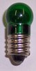Lionel 1499G 14 Volt Screw Base Transparent Green Small Globe Light Bulb