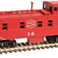 Atlas 50003472 N MKT Trainman® Cupola Caboose (Red/White) #19