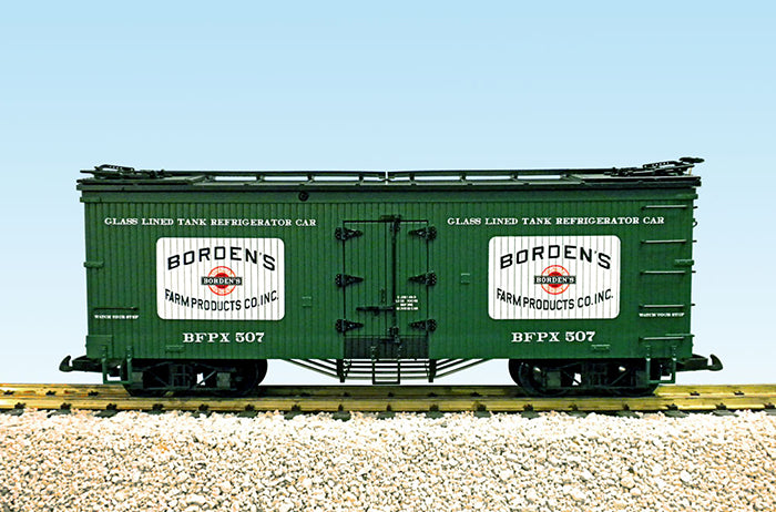 USA Trains R16020D G Borden’s Milk U.S. Refrigerator Cars #507