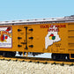 USA Trains R16359 G Maine Apples U.S. Refrigerator Cars (Yellow/Silver)