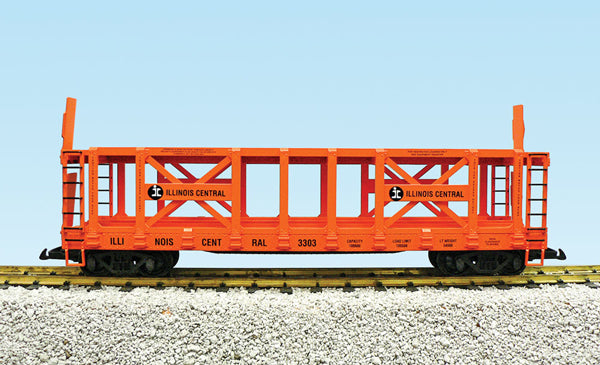USA Trains R17223 G Illinois Central Two-Tier Auto Carrier Flat Cars