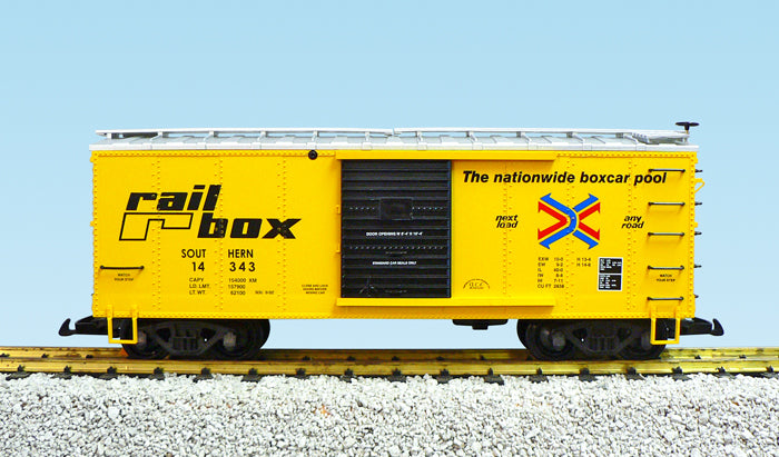 USA Trains R19099D G Rail Box/Southern Simulated Wood Box Car #14344 NIB