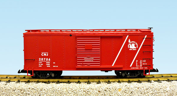 USA Trains R19116A G Central Railroad of New Jersey Simulated Wood Box Car