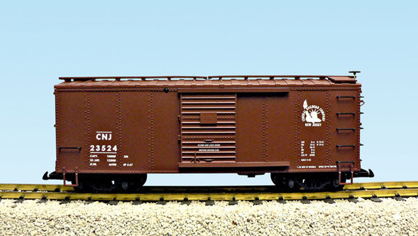 USA Trains R19117B G Central Railroad of New Jersey Simulated Wood Box Car