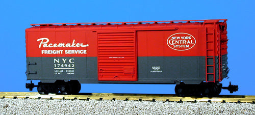 USA Trains R19210C G New York Central 40 Ft. PS-1 Simulated Steel Box Car