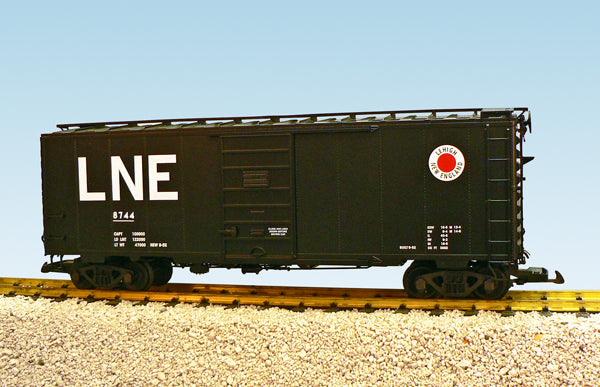 USA Trains R19237A G Lehigh New England 40 Ft. PS-1 Simulated Steel Box Car