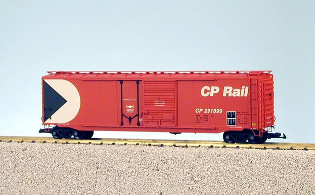 USA Trains R19318C G Canadian Pacific Rail 50 Ft. Box Car with Plug/Steel Double