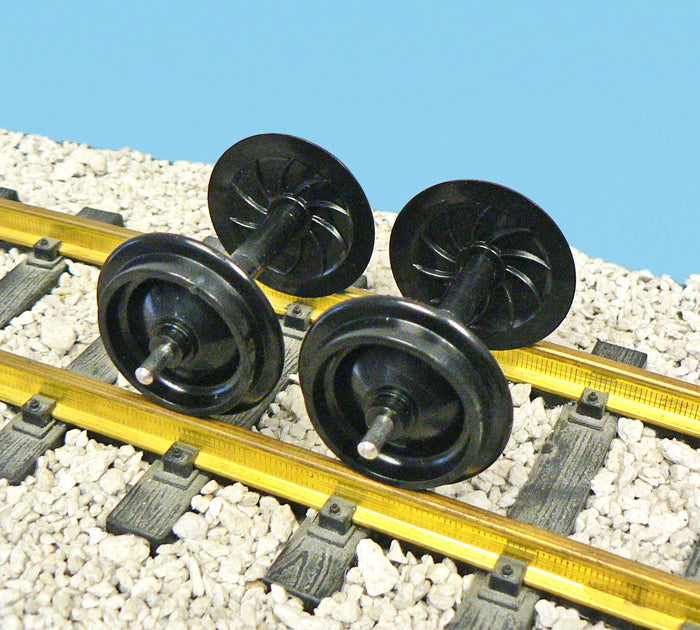 USA Trains R2040 G Wheels and Axle Set-Solid Plastic (Pack of 2)