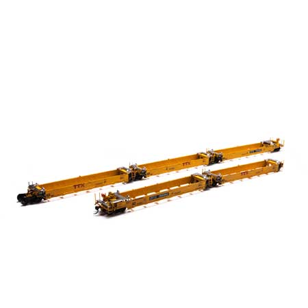 Athearn 98915 HO TTX/Red Logo RTR Maxi I/Late #759363 Set of 5