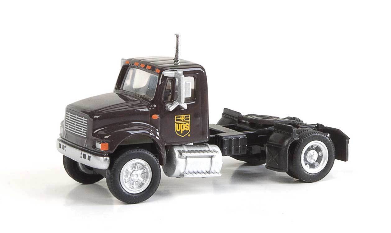 Walthers 949-11192 HO UPS International 4900 Single-Axle Semi Tractor Only
