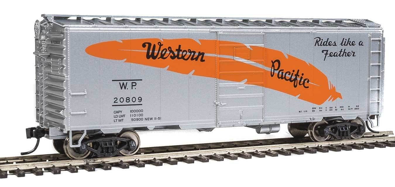 Walthers 910-2396 HO Western Pacific™ 40' PS-1 Boxcar RTR #20809