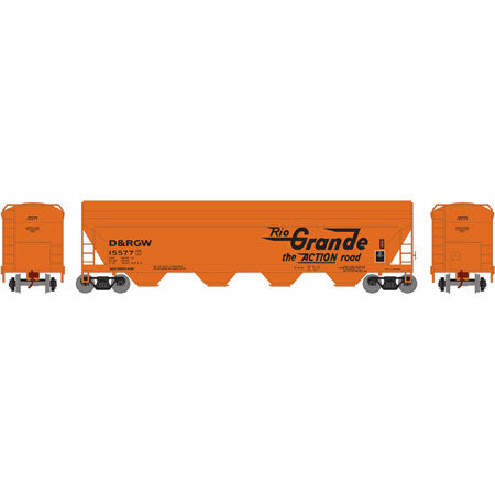 Roundhouse 15209 HO Denver & Rio Grande Western ACF Centerflow Hopper #15577
