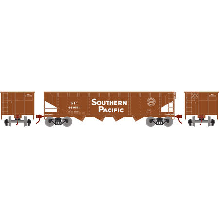 Roundhouse 88031 HO Southern Pacific 40' 4-Bay Offset Hopper #443691