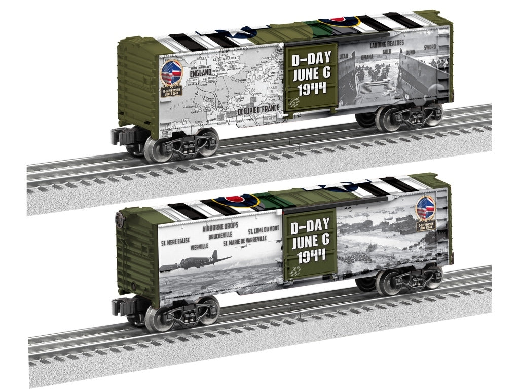 Lionel 6-83786 O Gauge D-Day Invasion Boxcar LN/Box