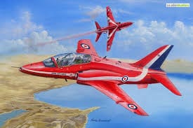 Hobby Boss Models 81738 1:48 BAe Hawk T.Mk.1/1A Red Arrows Military Plane Kit