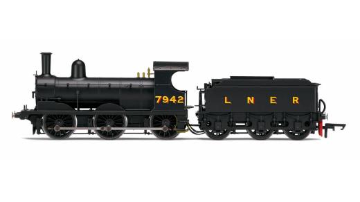 Hornby R3529 OO LNER Class J15 Steam Locomotive & Tender #7942