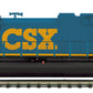 MTH 22-20811-2 O Gauge CSX SD70ACe Diesel Engine w/Proto-Sound 3.0 #4843
