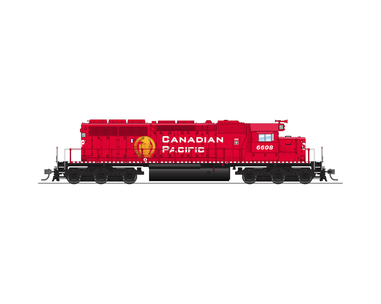 Broadway Limited 5364 HO Canadian Pacific EMD SD40-2 Diesel Loco Paragon3 #6604