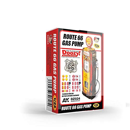 Doozy Modelworks DZ024 1:24 Route 66 Gas Pump Resin Model Kit