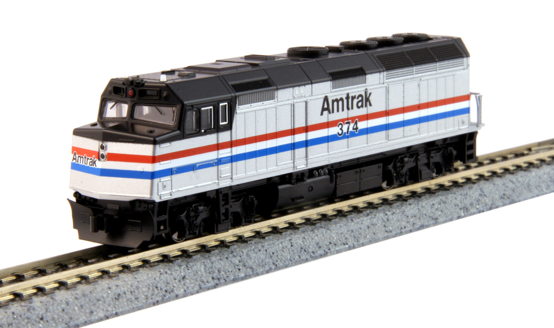 Kato 176-6106 N Amtrak EMD F40PH Phase III Diesel Locomotive Standard DC #374 LN/Box