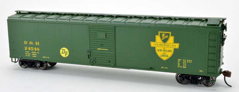 Bowser 41549 HO Delaware and Hudson (ex Reading) 50' Box Car Ready-To-Run #24548